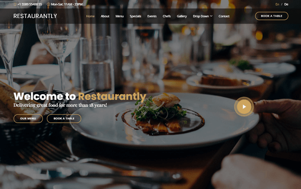 restaurant project
